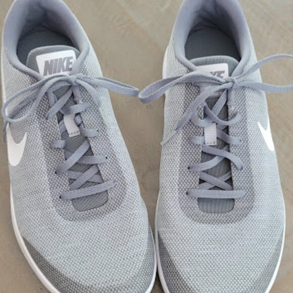 Men's Nike Sneakers, Size 13, Light Gray, Like New - Picture 1 of 1